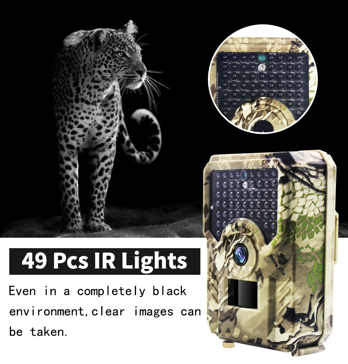 OUTDOOR CAMERA - CAMO CAMERA HIDDEN CAMERA PR200 HD 1080P Outdoor Camera