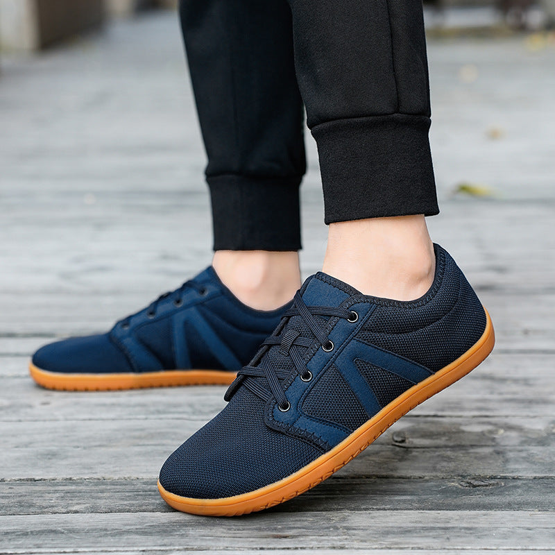 Wide-head Barefoot Casual Shoes, Soft-soled Non-slip Breathable Sports Shoes, Hiking Fitness Cycling Running Shoes