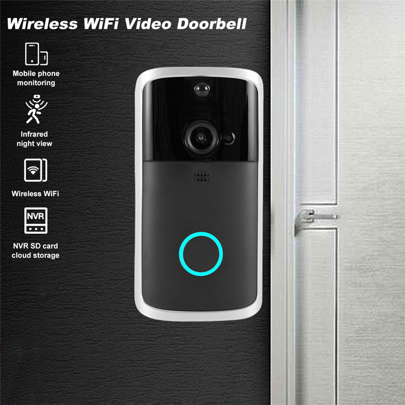 VIDEO DOORBELL  CAMERA Wireless HD Visual WIFI Smart Doorbell Infrared Night Vision Remote Home Doorbell Monitoring Intercom Doorbell