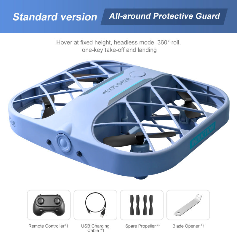 DRONE -Cross-border New Product JJRC H107 Grid Mini Pocket Small Quadcopter 4K Real-time Image Transmission Remote Control Aircraft