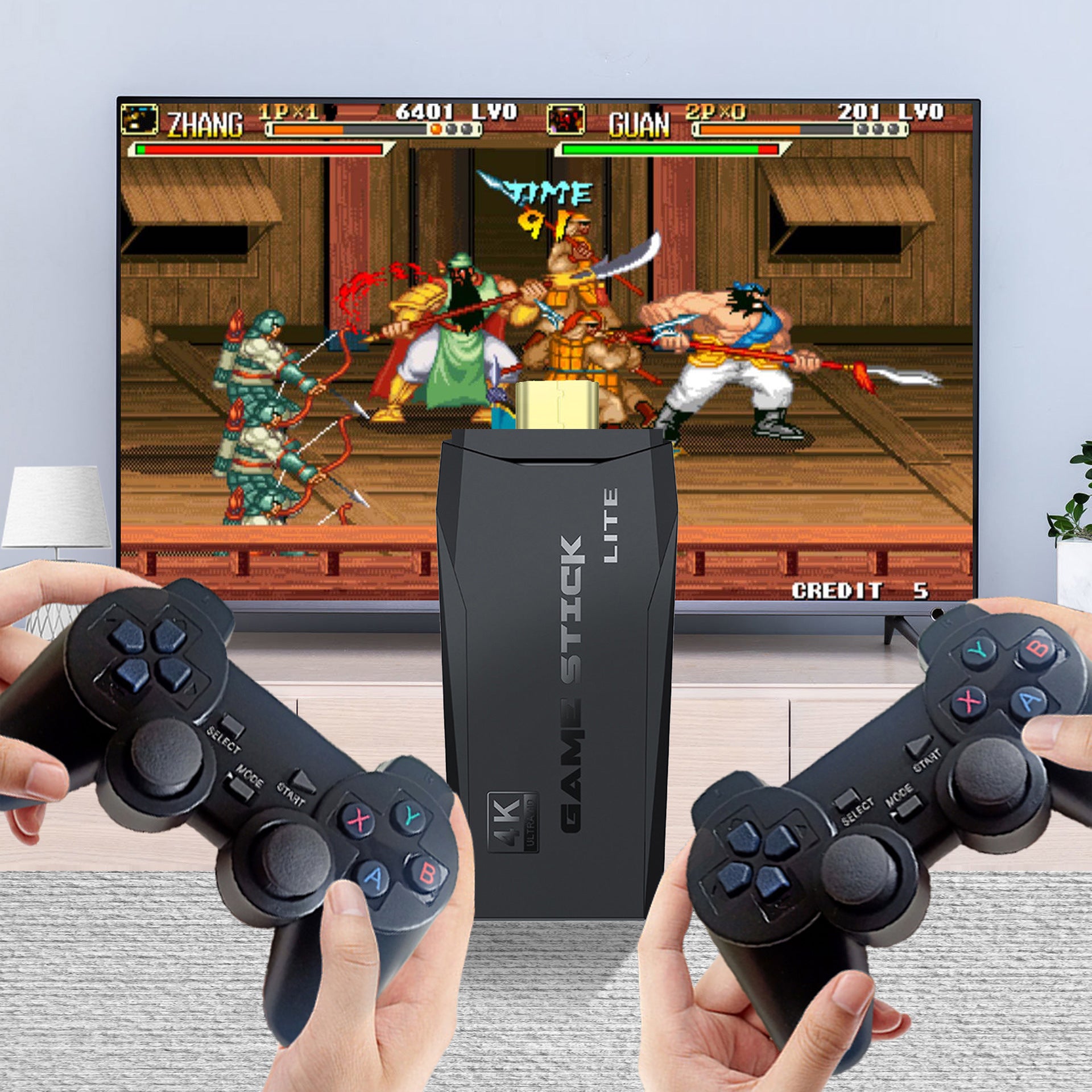 Video Games M8 Home Use Tv Game Console Wireless Controller Dual Player Street Fighter High Definition Vintage Gaming Machine