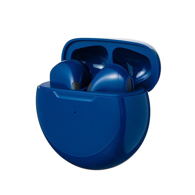 AIR EARBUDS IPRO6 HEADPHONES -J6 Wireless Bluetooth Headset Pro6 Macaron Ribbon Hall Suitable For Huawei Apple Binaural Stereo