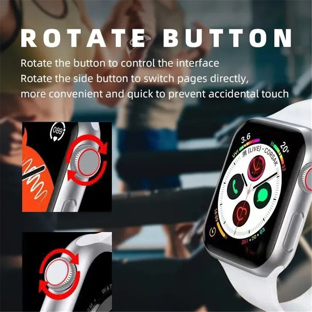SMART WATCH -T900 Pro MAX Smart Watch Double Button Rotating Button HD Bluetooth C900 Large Screen Direct Sales