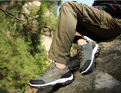 NEW MEN'S Cross-border Mens Low-top Shoes Cross-border Large Size 46 47 Mens Leisure Sports Hiking Shoes