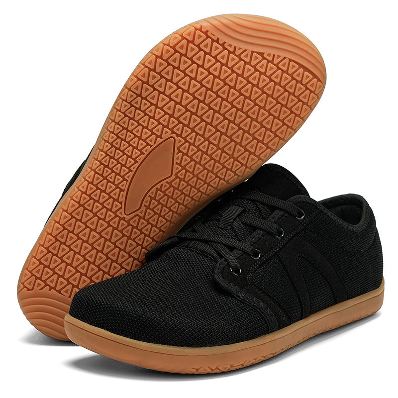 Wide-head Barefoot Casual Shoes, Soft-soled Non-slip Breathable Sports Shoes, Hiking Fitness Cycling Running Shoes