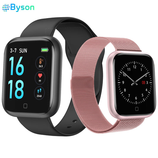 NEW SMART WATCHES -T80S Body Temperature Smart Watch Heart Rate Blood Pressure Health Monitoring Smart Reminder Sports Smart Bracelet