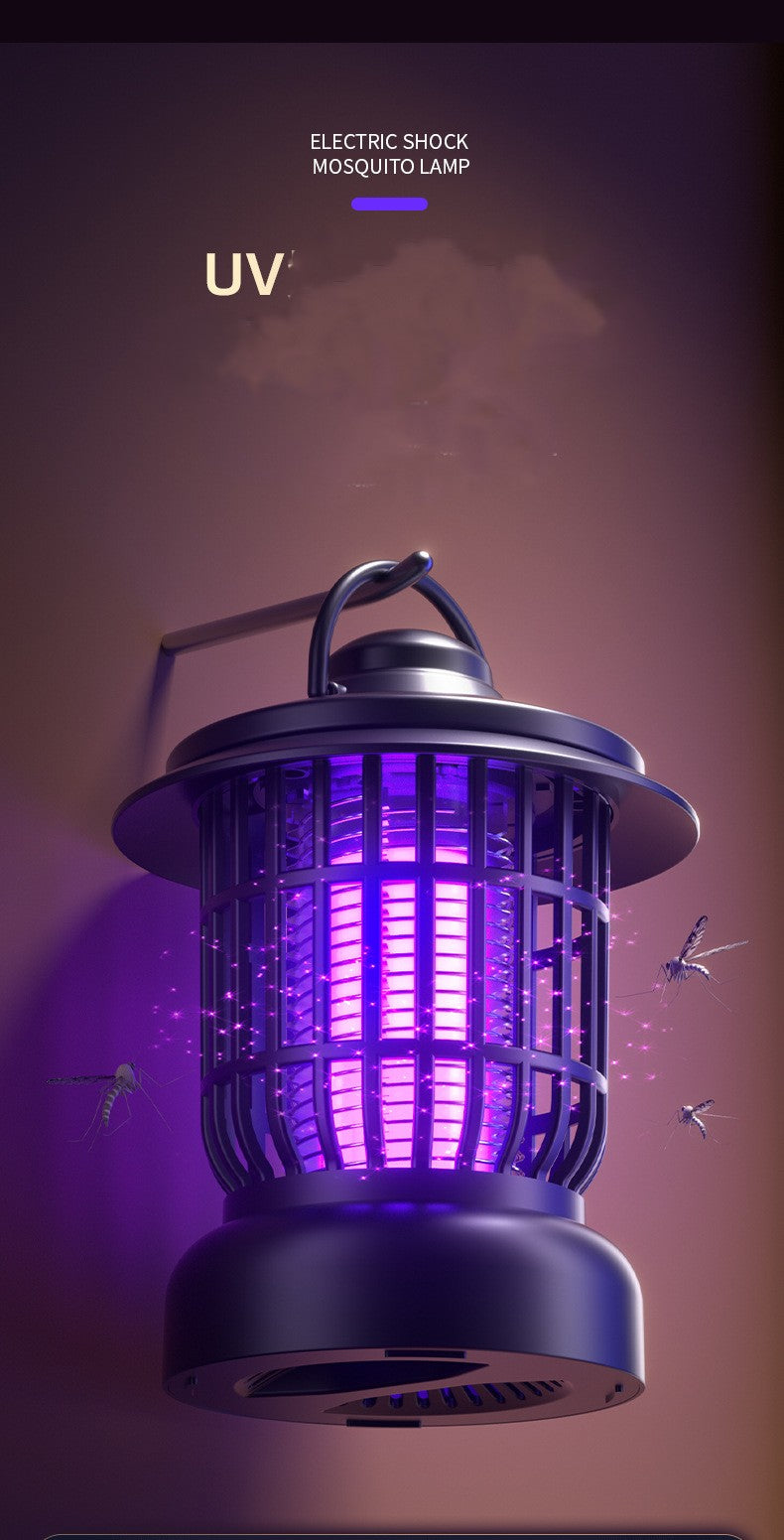 Electric Mosquito & Bug repellent lamp, household and outdoor lighting mosquito killer lamp, USB charging mosquito repellent, commercial and residential dual-use electric mosquito killer