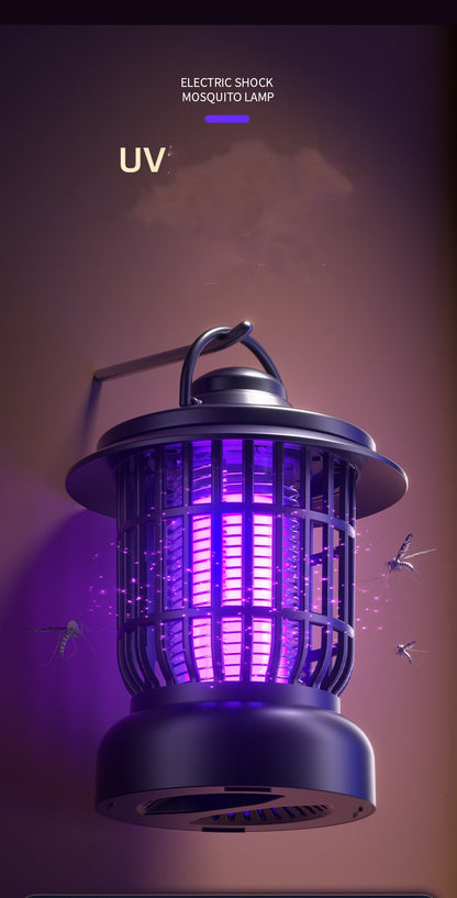 Electric Mosquito & Bug repellent lamp, household and outdoor lighting mosquito killer lamp, USB charging mosquito repellent, commercial and residential dual-use electric mosquito killer
