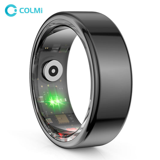 HOT NEW ITEM! SMART RINGS- COLMI R02 Stainless Steel Smart Ring Health Management IP68 Waterproof Up To 6 Days Battery Life