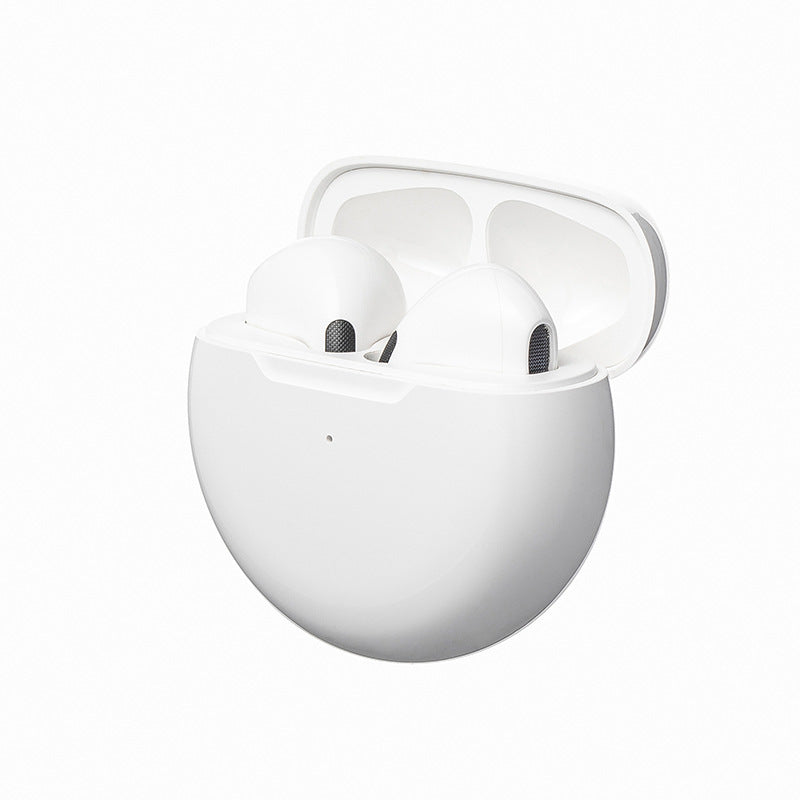 AIR EARBUDS IPRO6 HEADPHONES -J6 Wireless Bluetooth Headset Pro6 Macaron Ribbon Hall Suitable For Huawei Apple Binaural Stereo