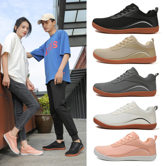 Men's & Women's Comfortable And Breathable Sports Shoes, Mesh Wide-head Fitness Shoes, Soft-soled Anti-slip Training Shoes