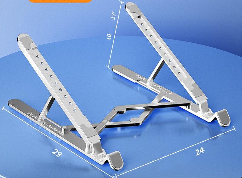 New  Notebook Radiator Increased Folding Laptop Portable Cooling Bracket RGB Aluminum Alloy