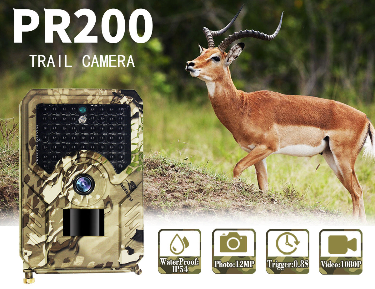 OUTDOOR CAMERA - CAMO CAMERA HIDDEN CAMERA PR200 HD 1080P Outdoor Camera