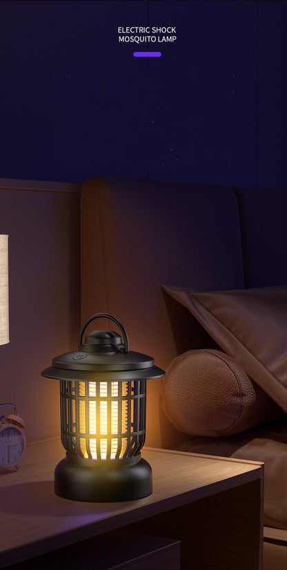 Electric Mosquito & Bug repellent lamp, household and outdoor lighting mosquito killer lamp, USB charging mosquito repellent, commercial and residential dual-use electric mosquito killer