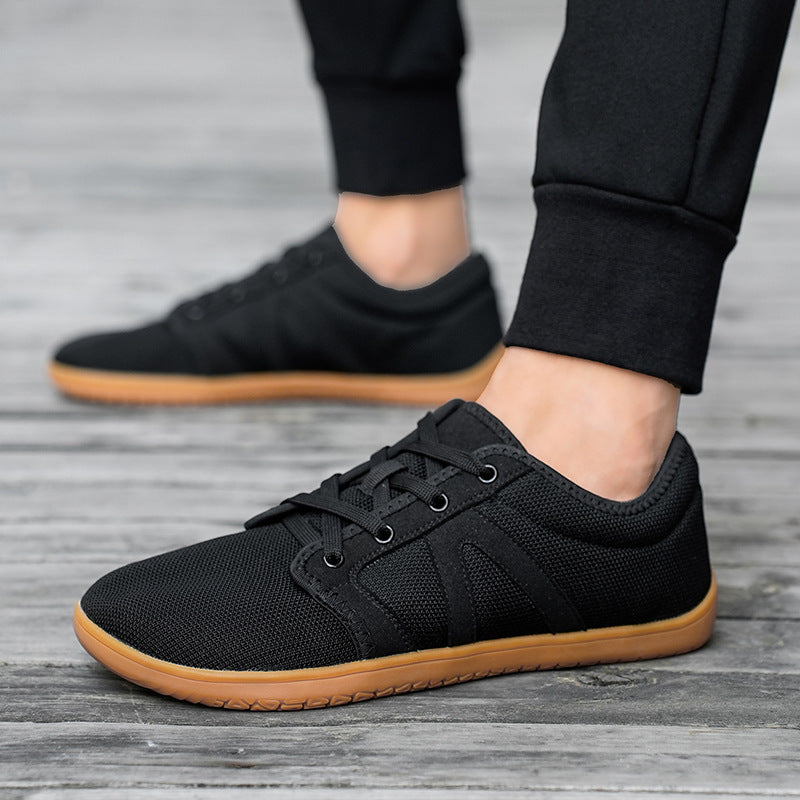 Wide-head Barefoot Casual Shoes, Soft-soled Non-slip Breathable Sports Shoes, Hiking Fitness Cycling Running Shoes