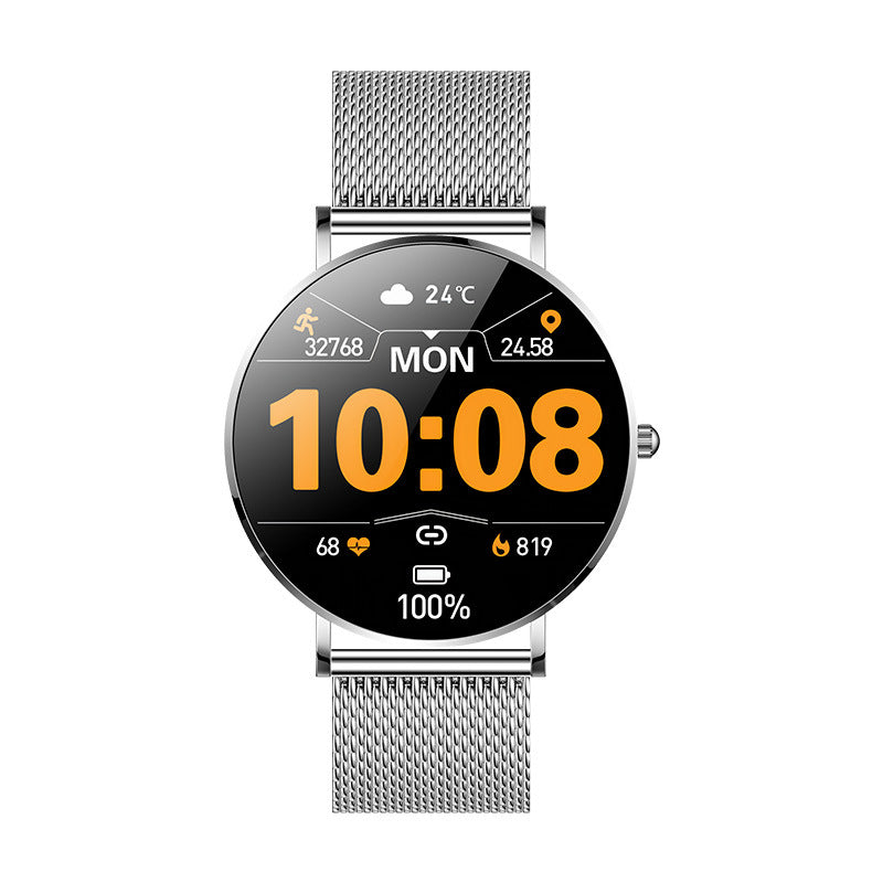 FASHION STYLE SMART WATCHES Fashion Sports Watch Mobile Phone Ultra-thin Heart Rate Blood Pressure Waterproof Smart Watch