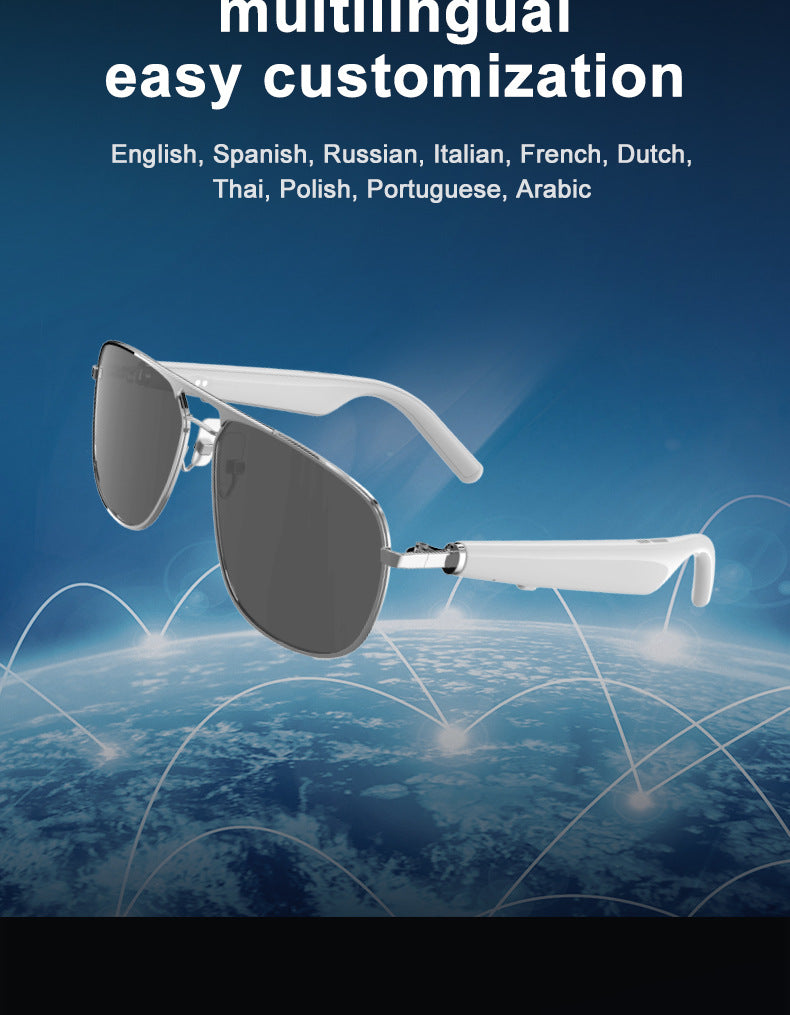 New Smart Glasses G01 Sunglasses Black Technology Can Talk To Listen To Music Bluetooth Audio Glasses Bluetooth Glasses
