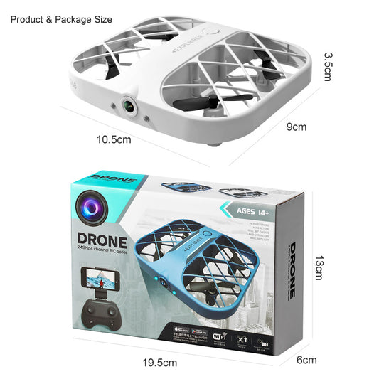 DRONE -Cross-border New Product JJRC H107 Grid Mini Pocket Small Quadcopter 4K Real-time Image Transmission Remote Control Aircraft