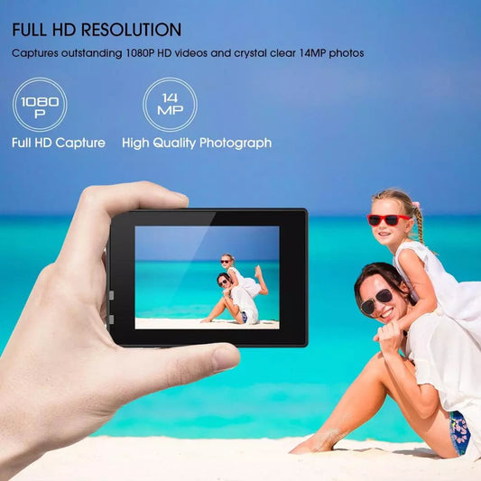 GO CAMERA -Diving Camera Underwater Photo Cycle Video Sports DV Outdoor Sports Waterproof Camera