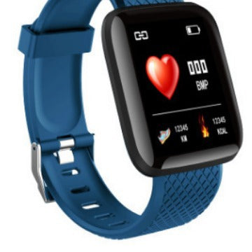 Smart Watch Deal 116plus Color Screen Smart Watch D13 Real-time Heart Rate 1.3-inch Blood Pressure Sleep IP67 Waterproof Gift