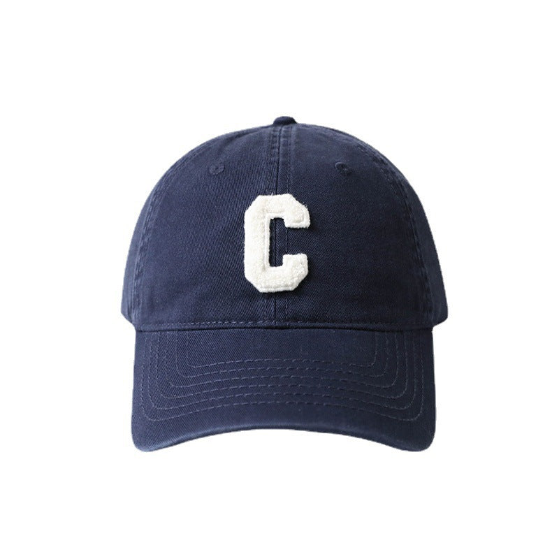 Hat Good Version Of Men And Women C Word All-match Soft Top Baseball Cap Couple Cap Tide
