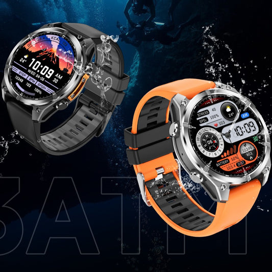 HD300 Bluetooth Smart Watch Outdoor Depth Waterproof Diving 30 M AMOLED Screen