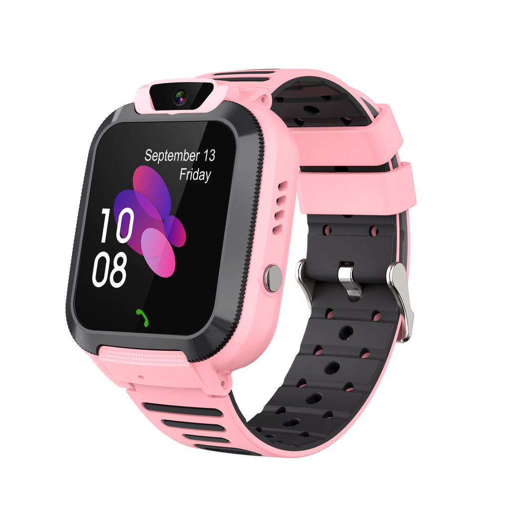 Children's WaterProof Smart Watch Q12 Waterproof Children's Smart Phone Positioning Micro Chat Photo Flashlight Generation Z6 Multi-language Watch