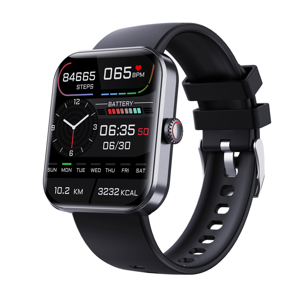 SMART WATCHES New F57L Smart Bluetooth Watch Body Temperature Heart Rate Blood Oxygen Blood Pressure Monitoring Explosive Bracelet