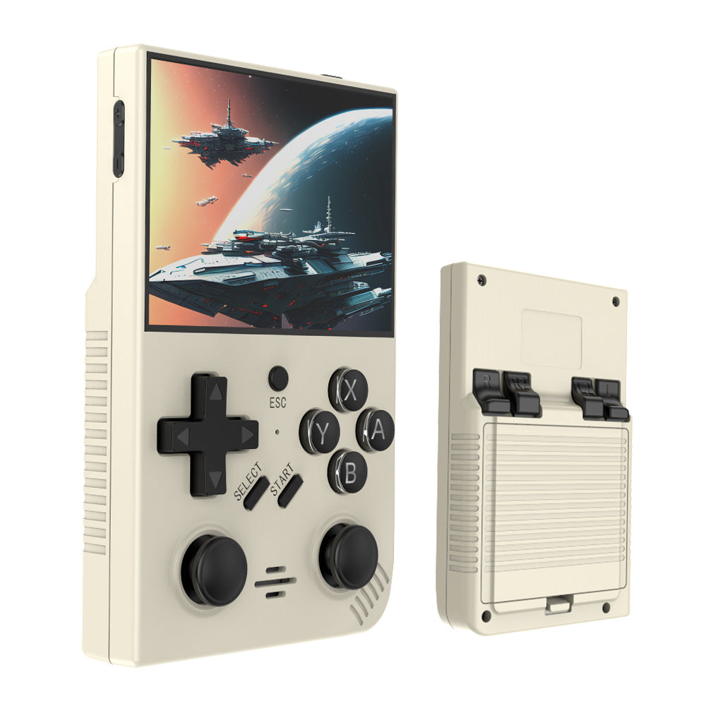 HANDHELD VIDEO GAMES -New R35PIUS Linux System GBA Portable Retro GBA Game Nostalgic PS1 Handheld Game
