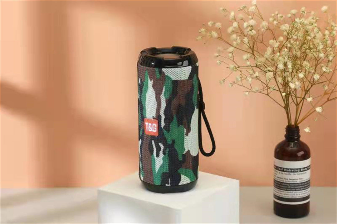 BLUETOOTH SPEAKER - Wireless Bluetooth Speaker TG621 Outdoor Portable Portable Fabric Waterproof Plug-in Card FM Radio TWS Series Private Model