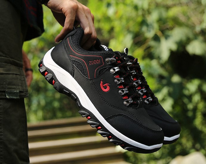 NEW MEN'S Cross-border Mens Low-top Shoes Cross-border Large Size 46 47 Mens Leisure Sports Hiking Shoes