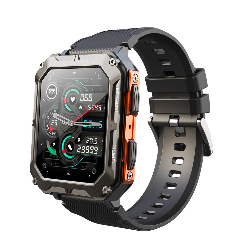 C20pro Smart Watch Bluetooth Call Sport Heart Rate Pressure Waterproof Long Battery Life Digital Computer Accessories