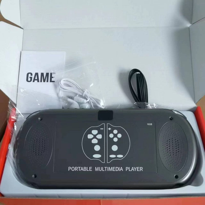 HANDHELD VIDEO GAME- X12Plus7 Inch Large Screen Handheld Arcade Game Machine 16G Memory Card