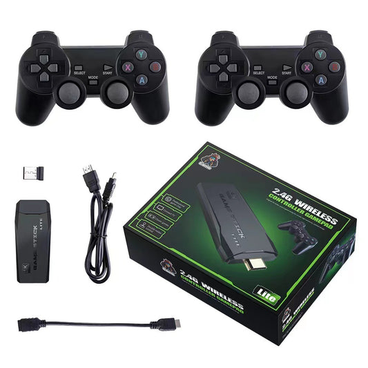 VIDEO GAME CONSOLES- Cross-border M8 Game Machine Y3LITE Y5U Treasure 2.4g Wireless PS1 TV Game Machine HDMI HD 4K