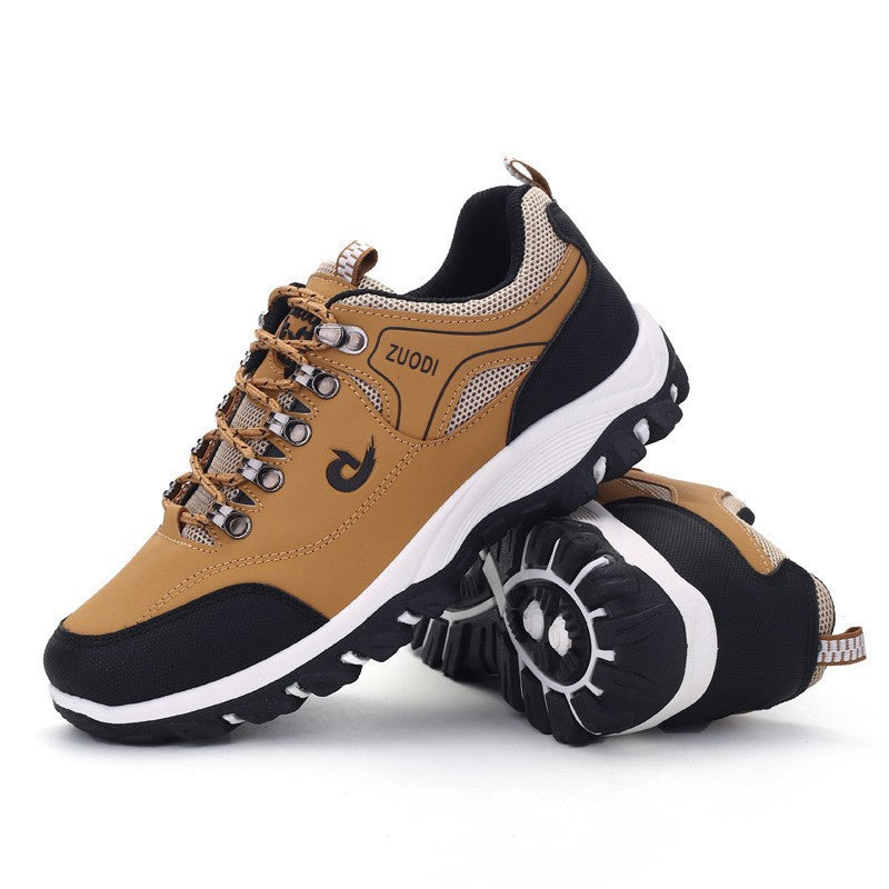 NEW MEN'S Cross-border Mens Low-top Shoes Cross-border Large Size 46 47 Mens Leisure Sports Hiking Shoes