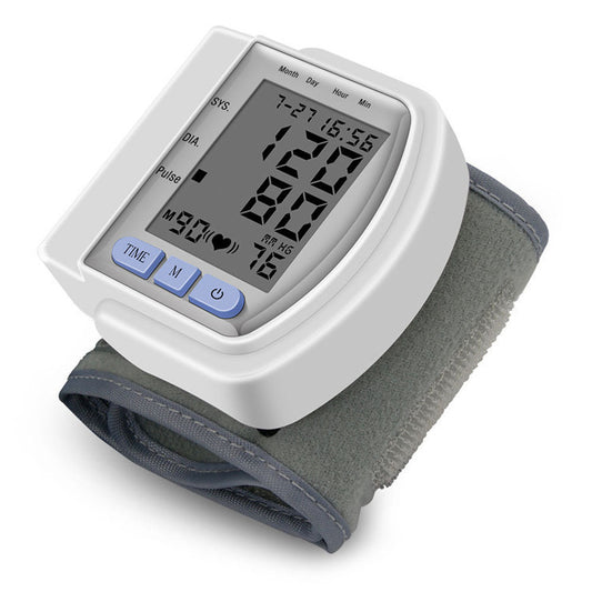 BLOOD PRESSURE DIGITAL MACHINE -English Export Packaging Electronic Wrist Blood Pressure Monitor Home Blood Pressure Meter DigItal Bp Machine