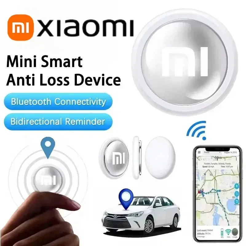 XIAOMI Mini GPS Tracker System Find My App Airtag Smart Bluetooth Pet Locator Child Finder Bag Anti-Loss Pet Collar with Tracker Hot