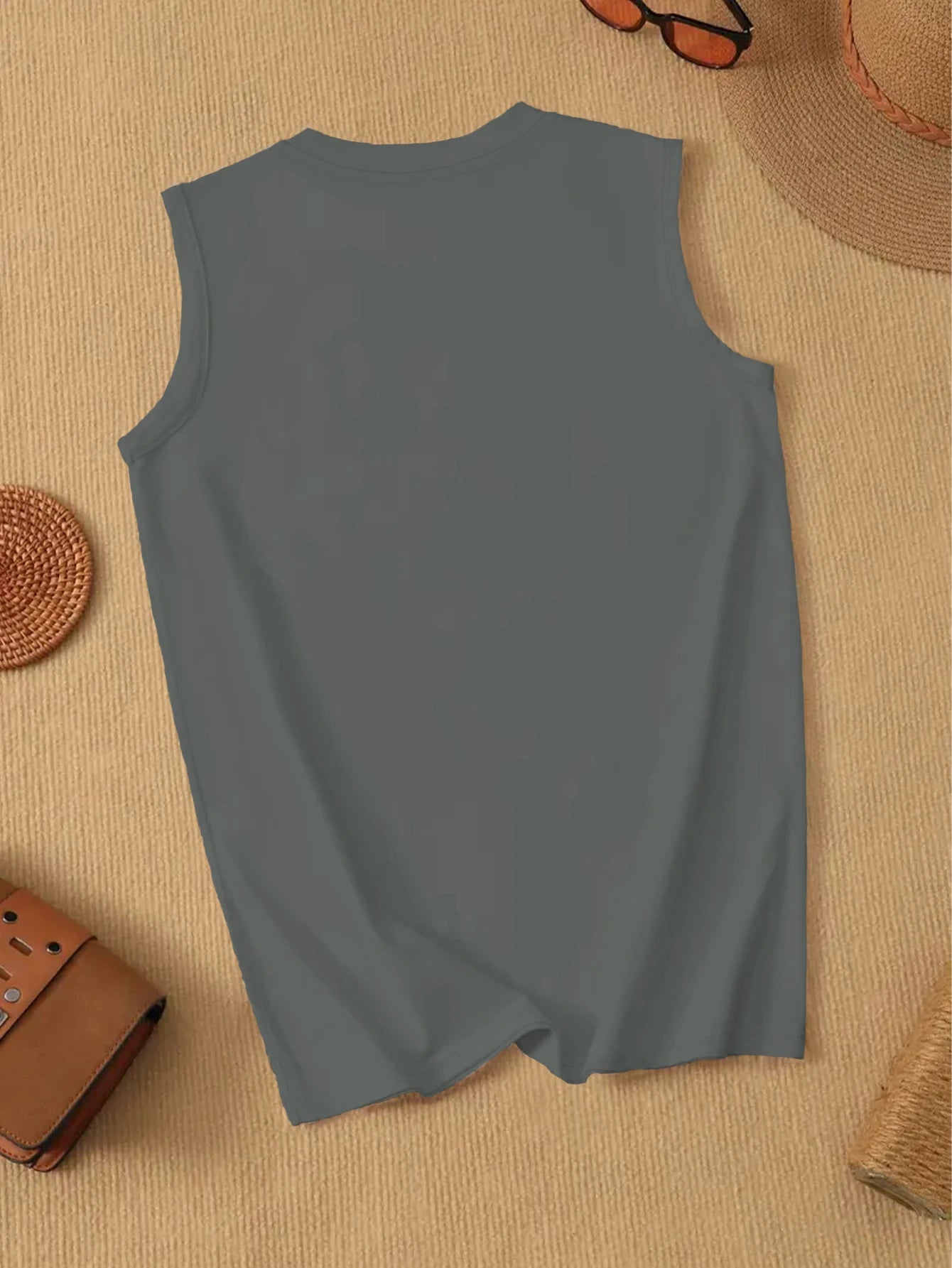 TRENDING - FASHION PICK & SUMMER FAVORITE! ALOHA and HAWAII beach scene Women's casual vest
