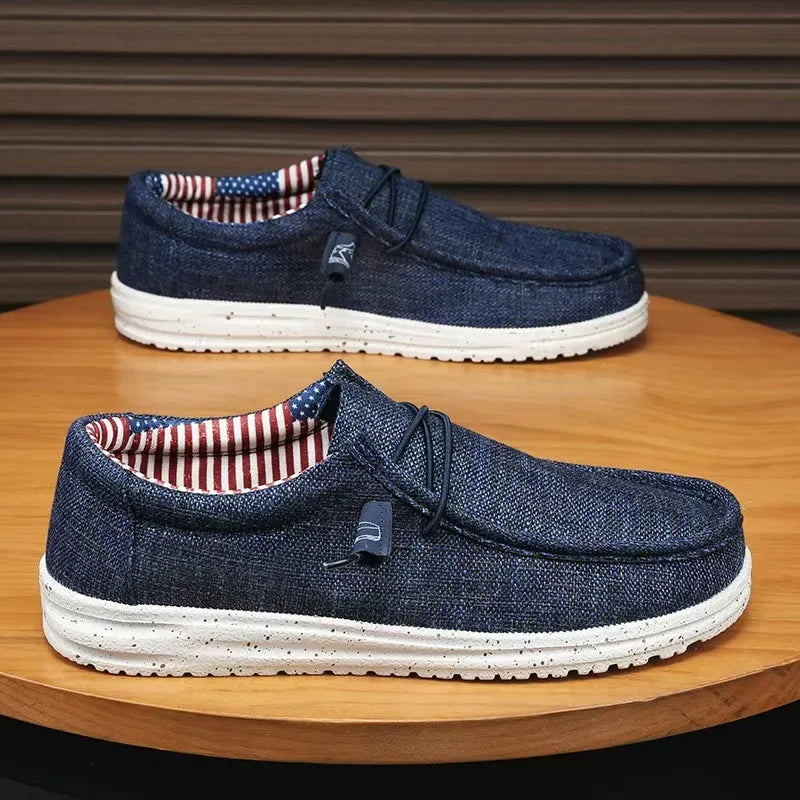 Styles Men's Casual Shoes large-sized European and American fashion casual shoes for men, loafers, sailboats, cloth shoes, lazy shoes, and trendy men's shoes