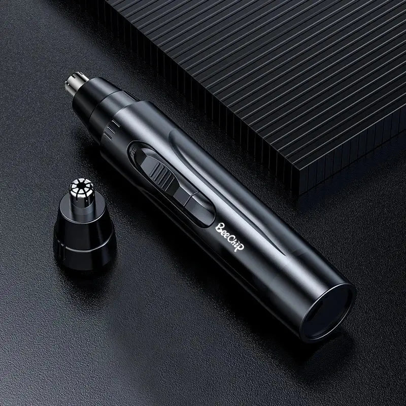 Black Electric Nose Hair Trimmer Ear and Nose Hair Trimmer Professional Painless Nose Hair Trimmer For Men And Women