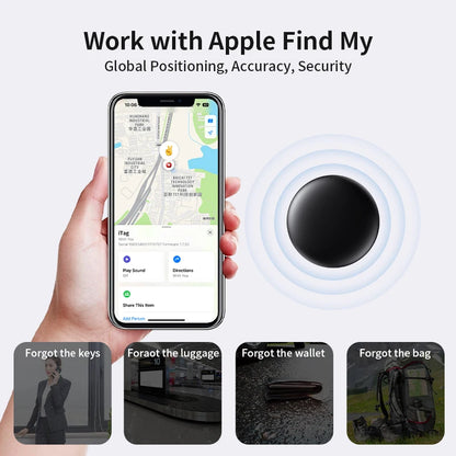 4/3/2/1 Pack Anti-lose Tracker for Apple Airtag Replacement via Find My Bluetooth GPS Tracker For Luggage IOS MFi Key Finder