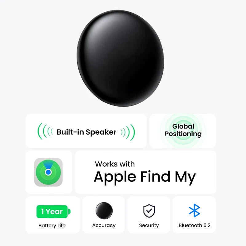 4/3/2/1 Pack Anti-lose Tracker for Apple Airtag Replacement via Find My Bluetooth GPS Tracker For Luggage IOS MFi Key Finder