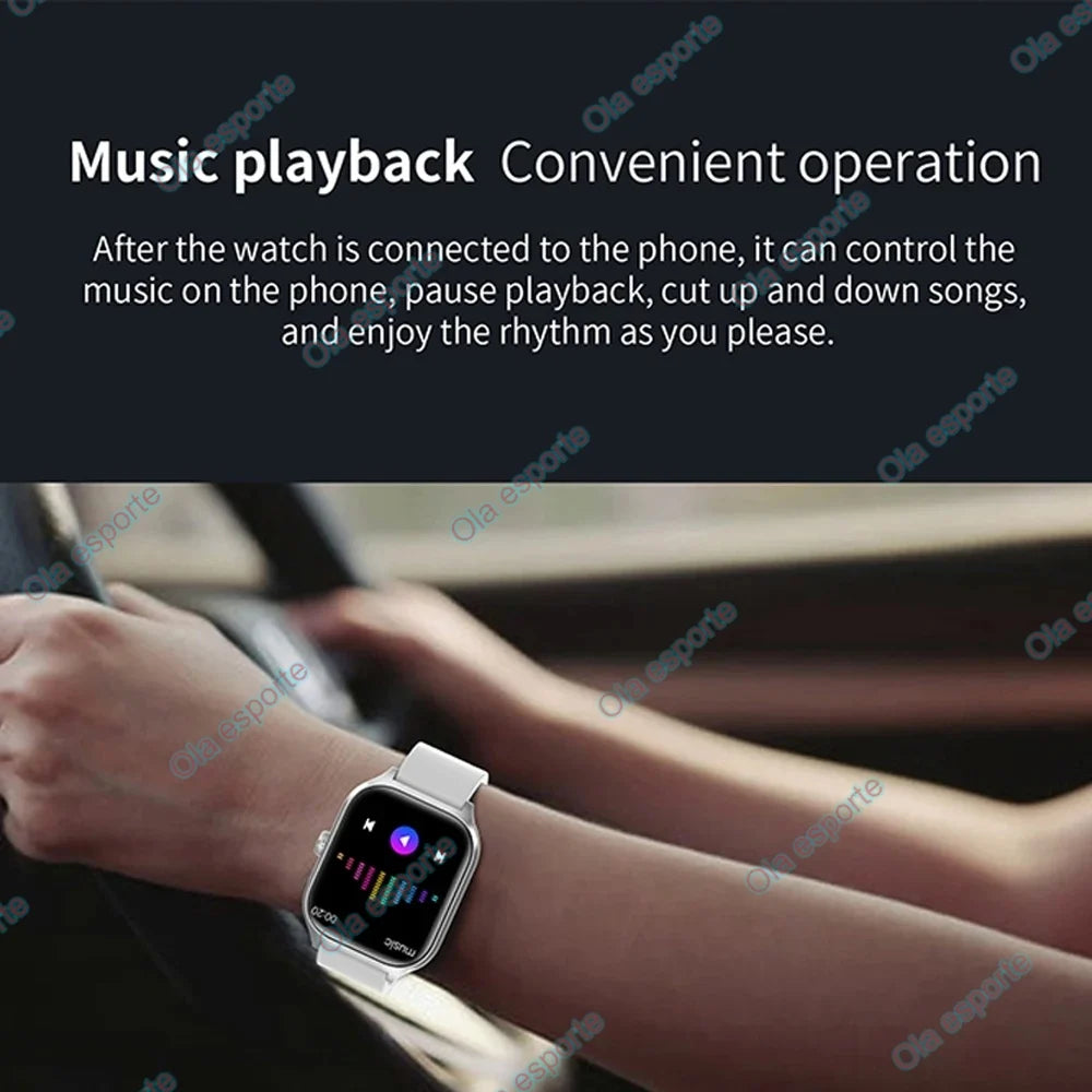 Smart Watch GTS Men Women 1.77 Full Touch Screen Sports Fitness Watch Bluetooth Call Android Phone Digital Multidial Smartwatch