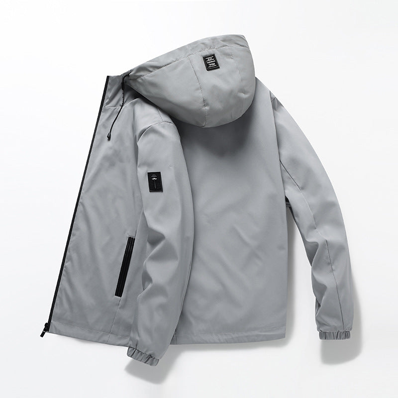 Men's Jacket Autumn New Hooded Fashion Casual Loose Jacket for Young Men Trendy spot