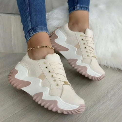 HOT ITEM -Summer Women's Sneakers Thick Bottom Canvas Casual Shoes