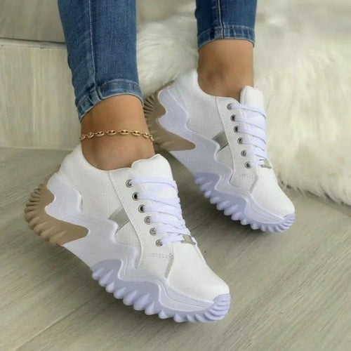 HOT ITEM -Summer Women's Sneakers Thick Bottom Canvas Casual Shoes