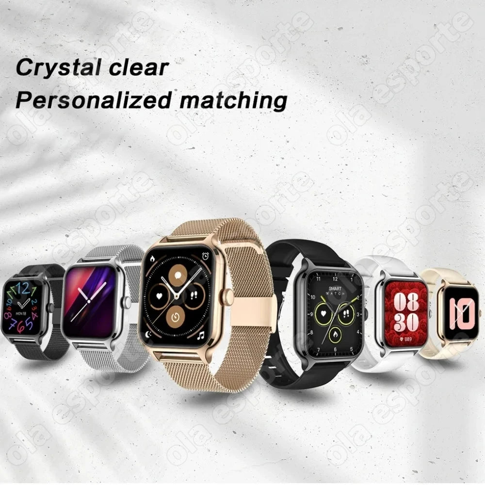Smart Watch GTS Men Women 1.77 Full Touch Screen Sports Fitness Watch Bluetooth Call Android Phone Digital Multidial Smartwatch