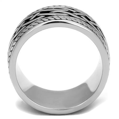 Tribal Men Stainless Steel Epoxy Rings TK2239