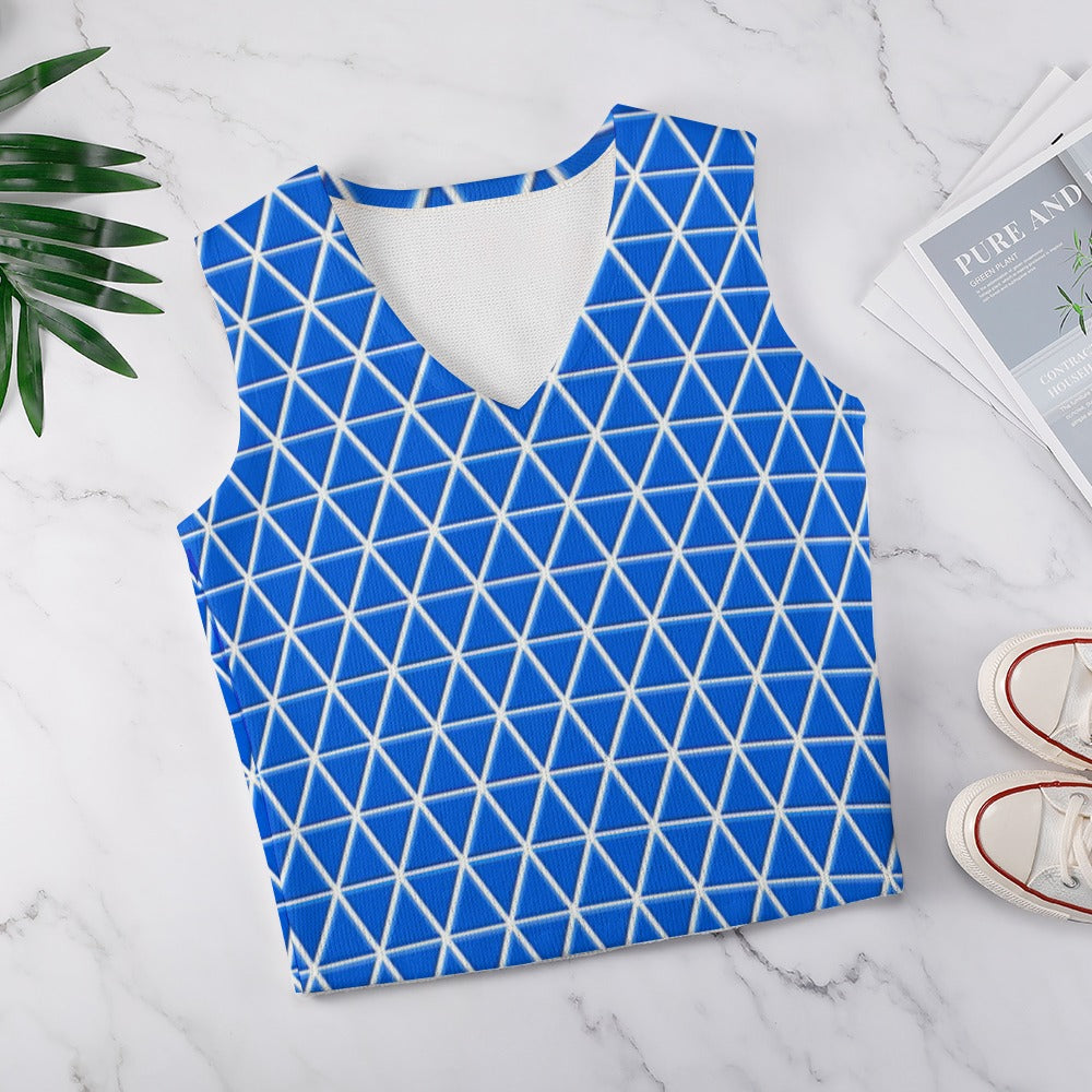 KSC's Custom Vest Designs Women's Long Sleeve Button Knit Vest