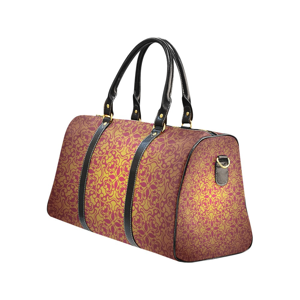 KSC's Exclusive Designs Travel Bags (Black Handles/Straps) (Model1639) - 10 Options Inside
